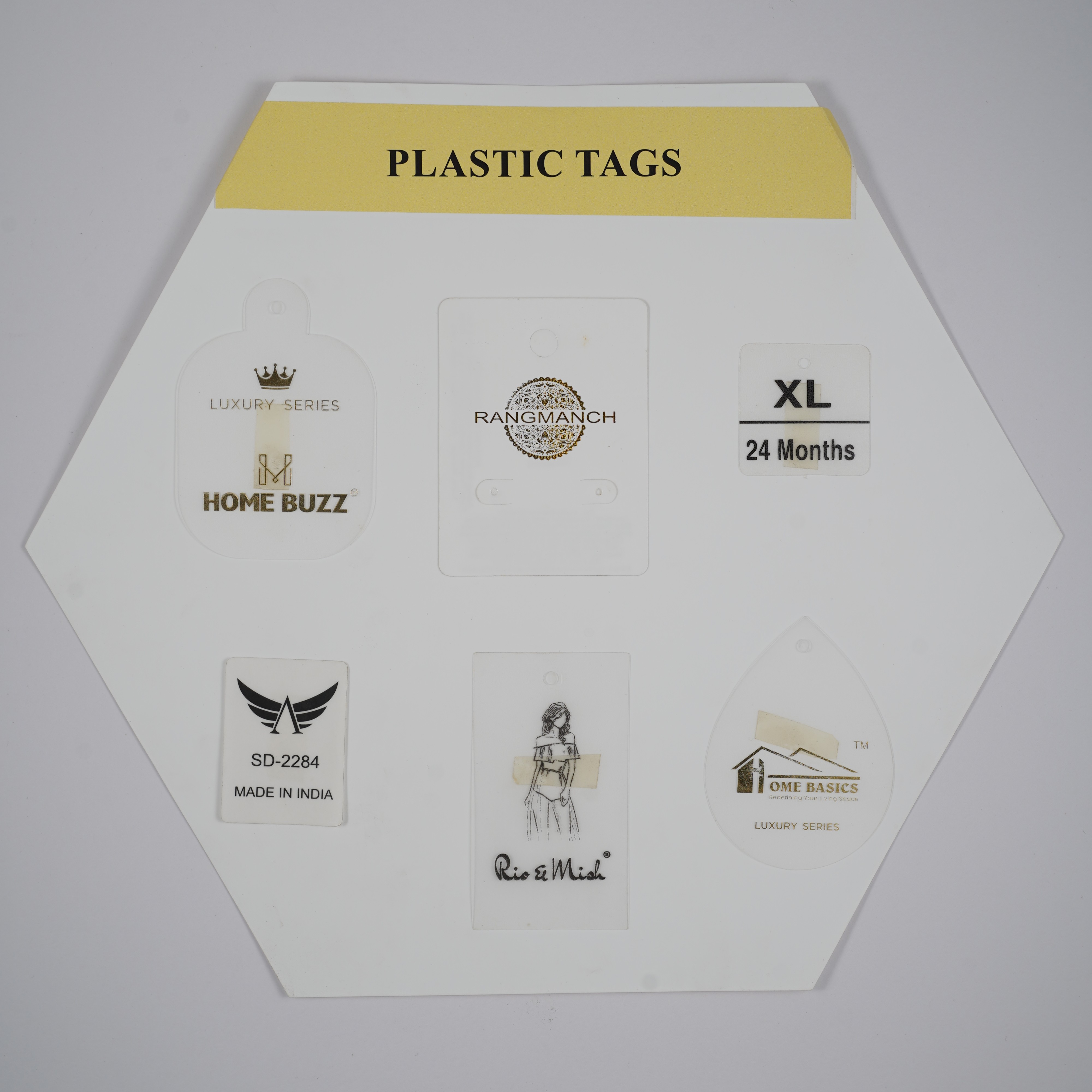 Printed Plastic Tags