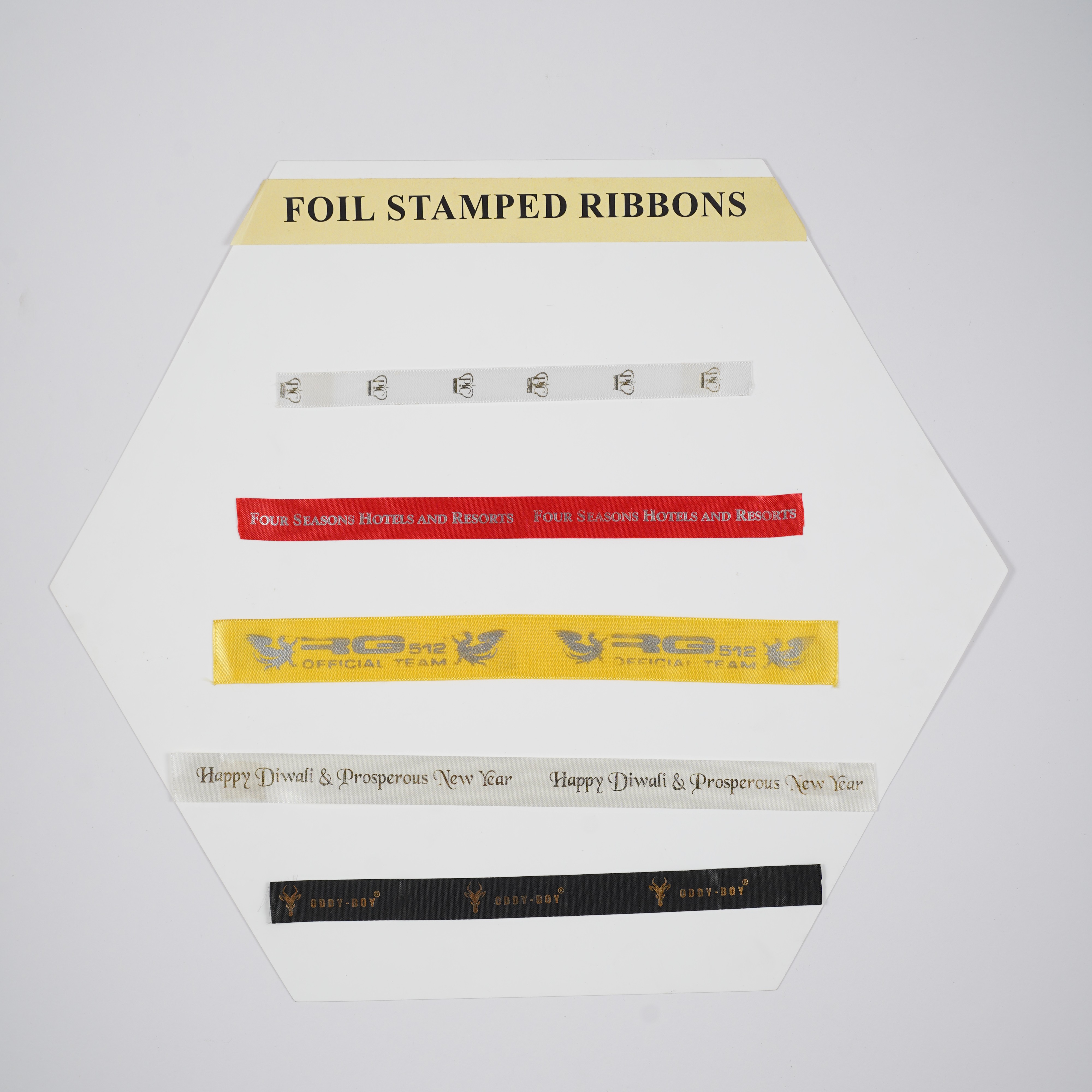 Printed Dyed Satin Ribbon